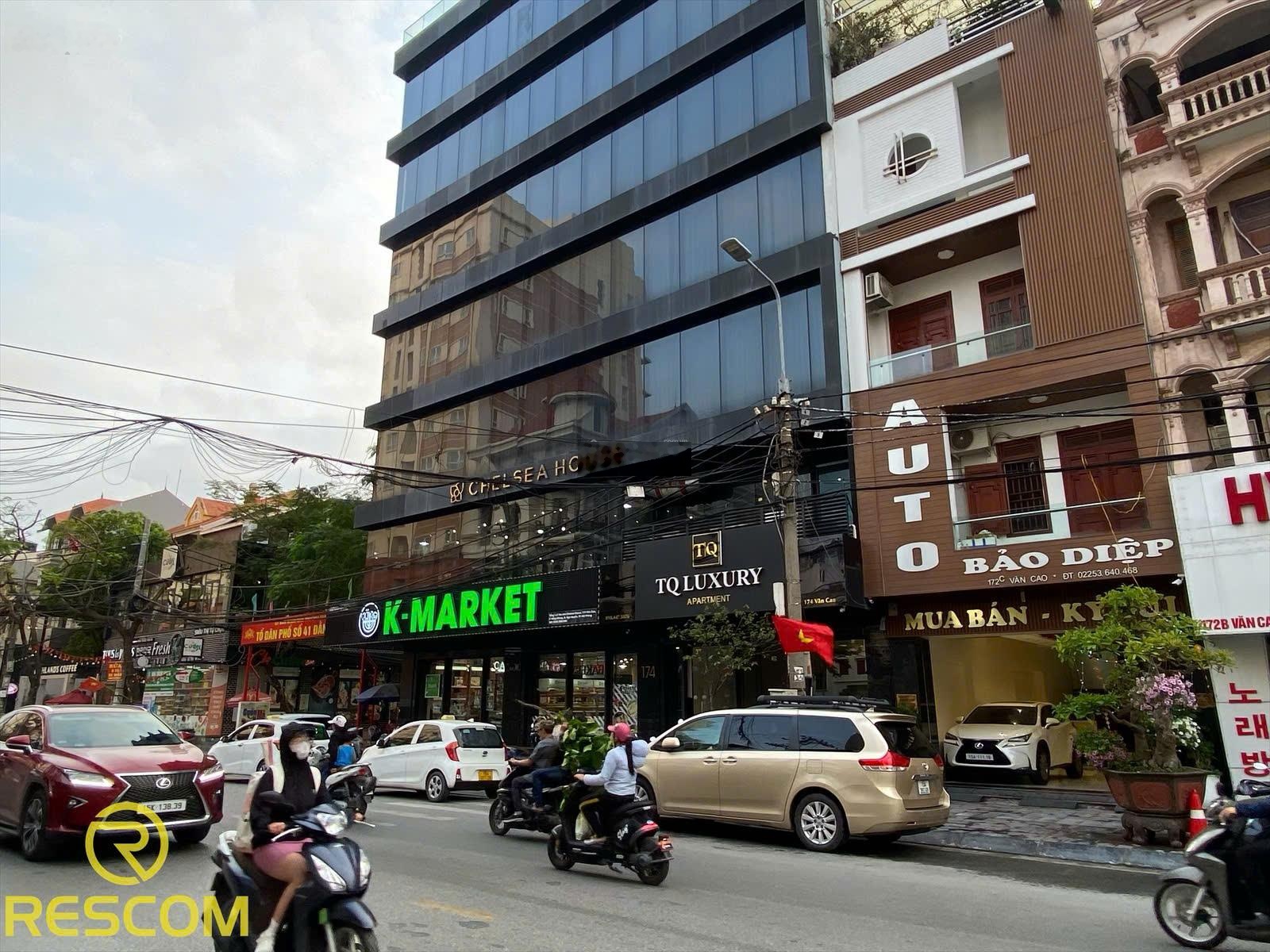 Phố Tây Văn Cao. Lô góc. 180m2. phù hợp: Ngân Hàng, Chuỗi thương hiệu...