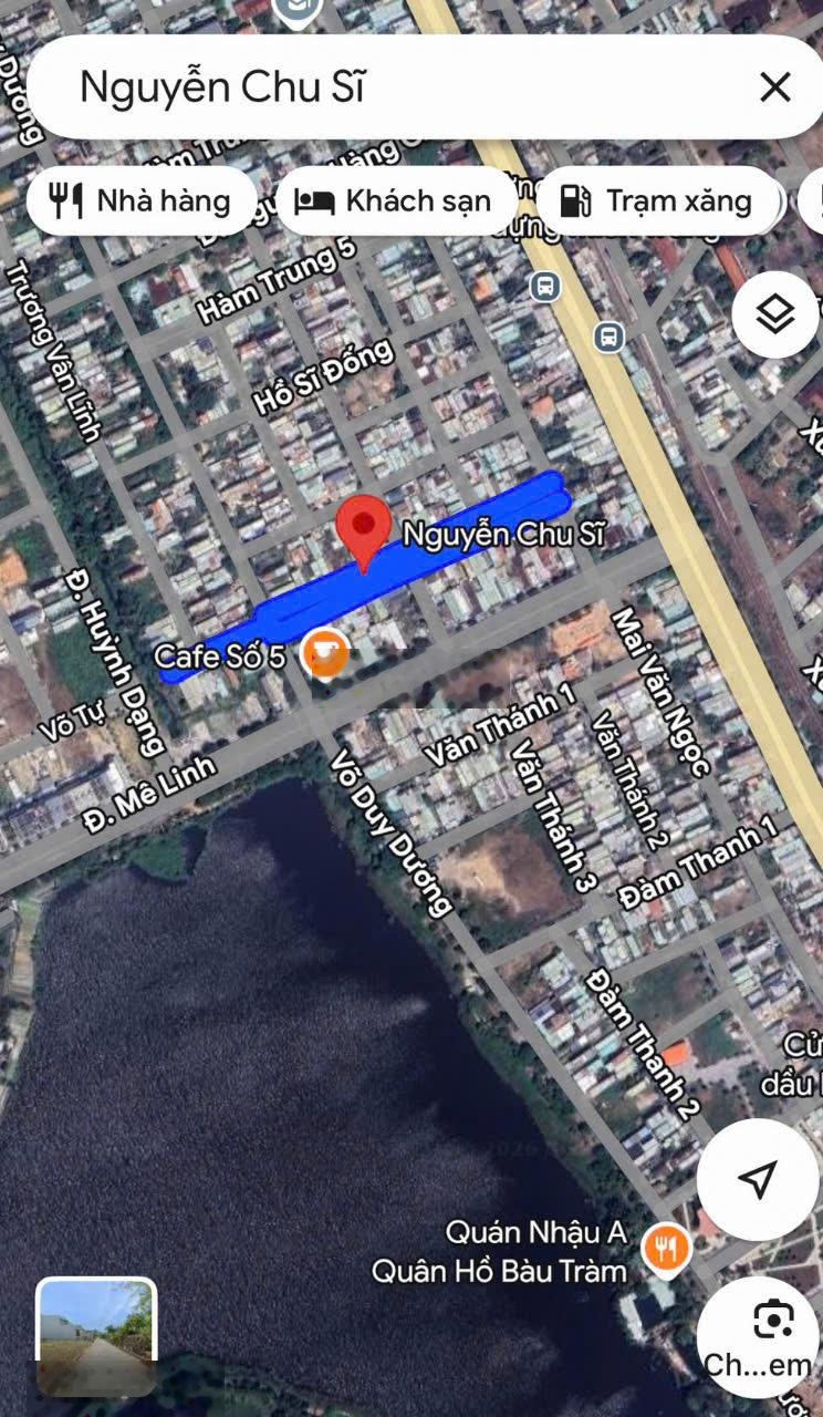 BÁN GẤP Đất mặt tiền Nguyễn Chu Sĩ đầu đường Mê Linh | 100m2 sạch đẹp