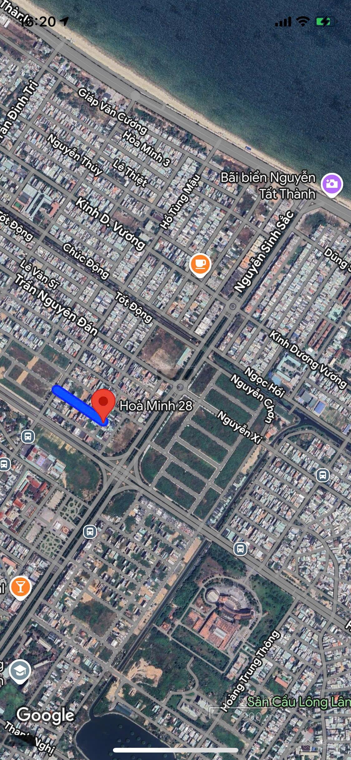 Bán lô đất mặt tiền hoà minh 28 vị trí đẹp gần biển liên chiểu, chỉ 6 tỷ 650 tl