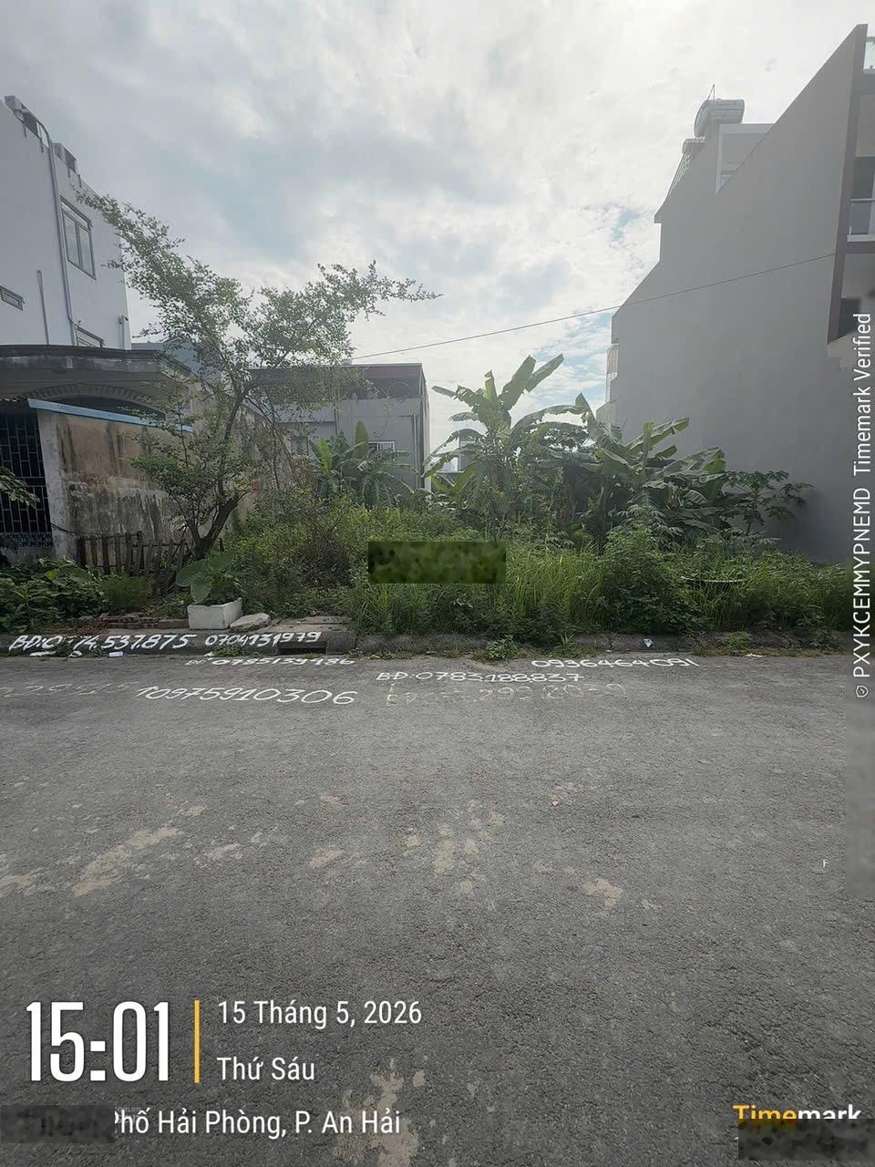 Bán đất 100m2 chung cư Hoàng Mai An Hải Hải Phòng
