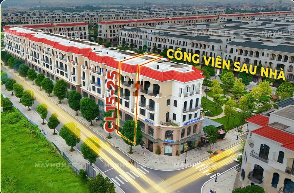 Shophouse sân vườn 2 mặt tiền đối diện 30 tòa chung cư, giá chỉ 15 tỷ