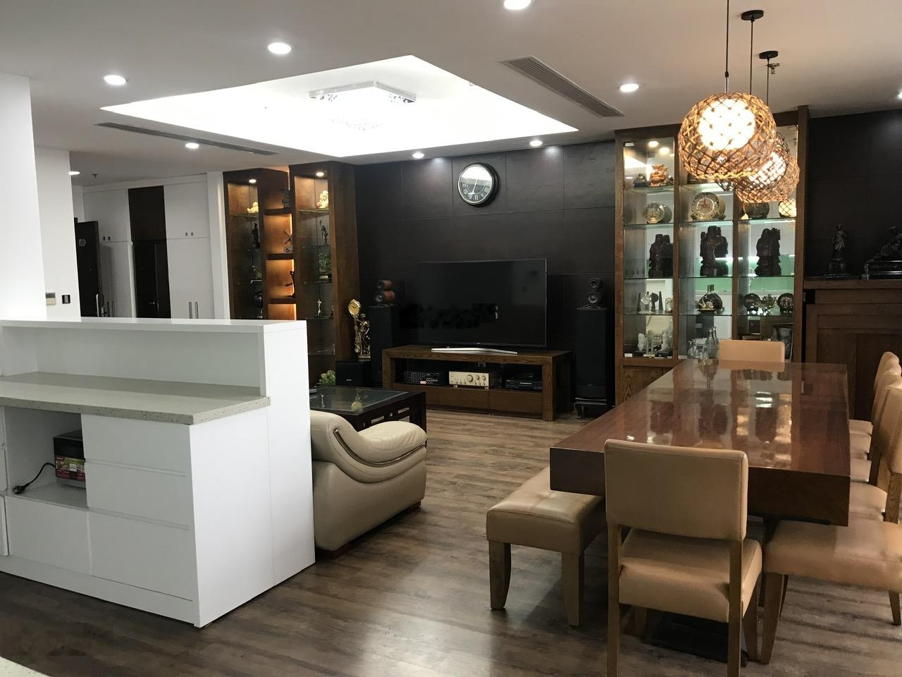 Cho thuê căn hộ Diamond Flower 48 Lê Văn Lương 125m2, 3 ngủ full đồ 20 triệu/tháng 0987522225
