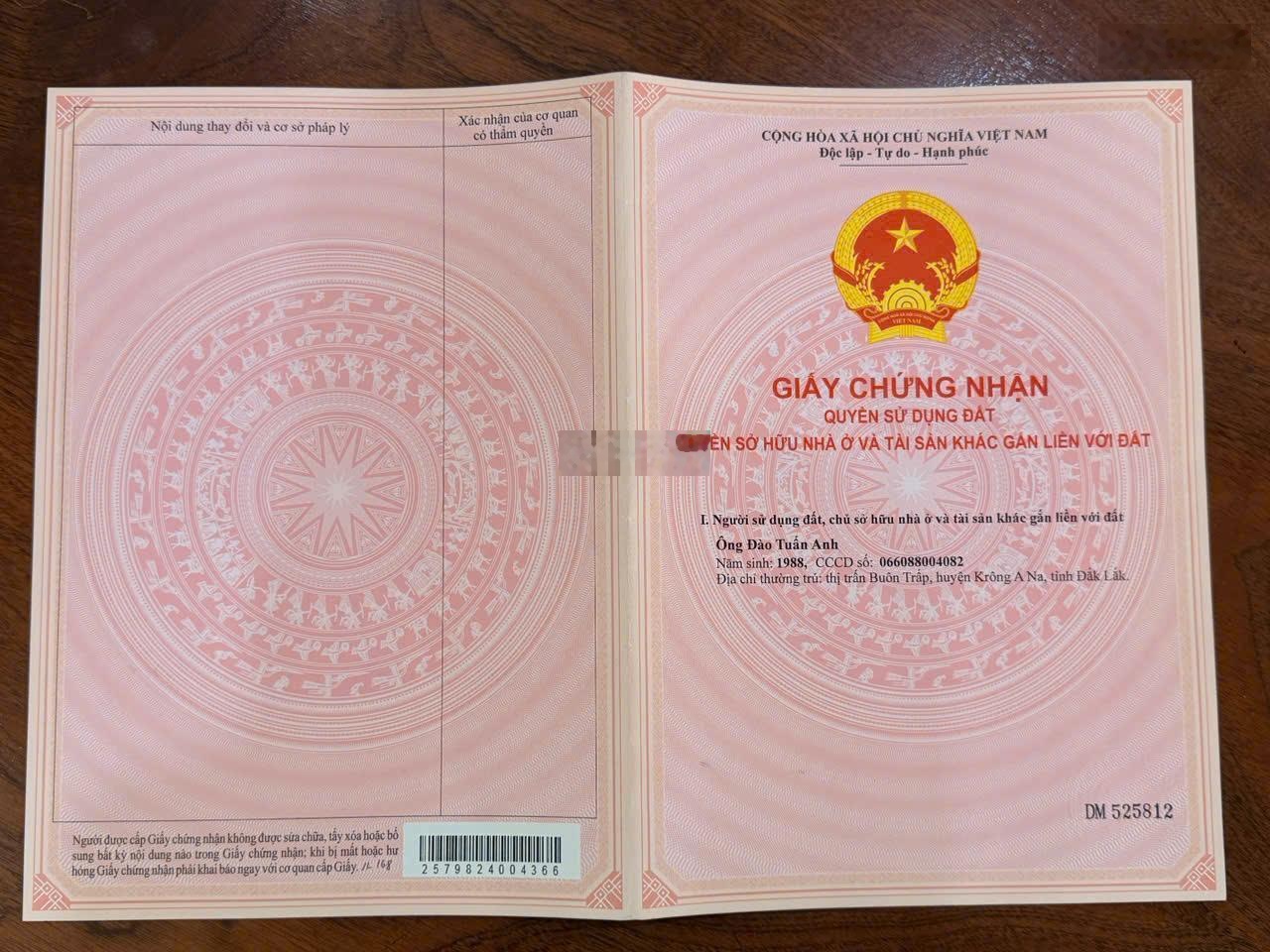 Bán đất tại Định Hiệp, Dầu Tiếng, Bình Dương 231 m2 thổ cư