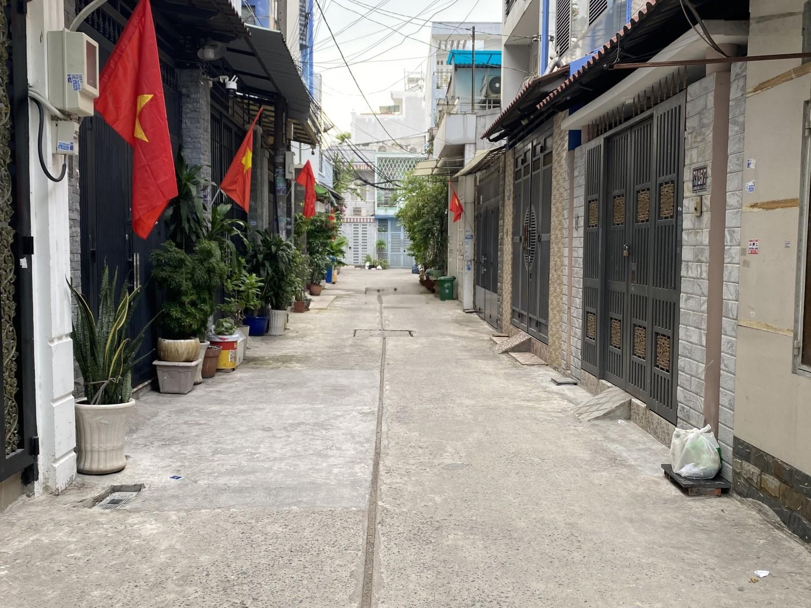 Nhà tân phú ở ngay - hẻm xe hơi thông - gần chợ tân hương - 36m2 - chỉ 4.65 tỷ