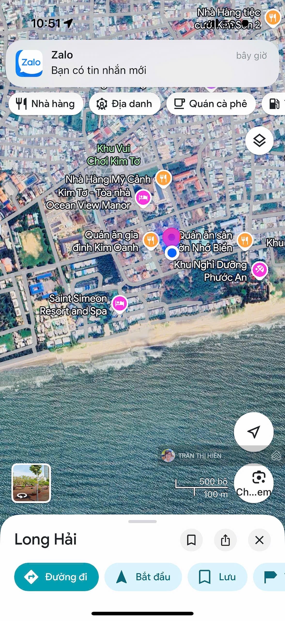 Bán đất đi bộ ra biển 100m - khu biệt thự Kim Tơ - Phước Tỉnh - BRVT - DT 10x20m - 200m2 full thổ