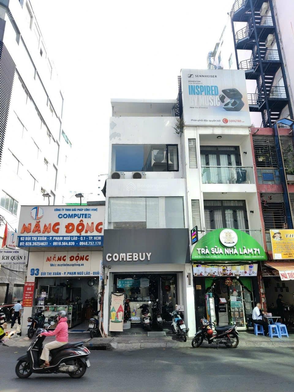 Ngợp bank bán gấp tòa nhà mặt tiền Bùi Thị Xuân - 4.2 x 20m - CTXD mới hầm 11 tầng - chỉ còn 30 tỷ