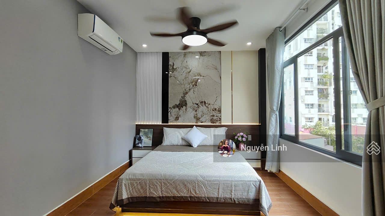Bán nhà hẻm xe hơi 8M 482/84 Lê Quang Định DTCN 145m2 -4 TẦNG Phù Hợp xây CHDV HẺM THÔNG THOÁNG