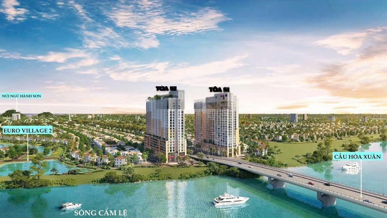Bán CH 3PN view đẹp tại Spana Tower, 5,6 tỷ, 92m2, P Hòa Xuân, Đà Nẵng