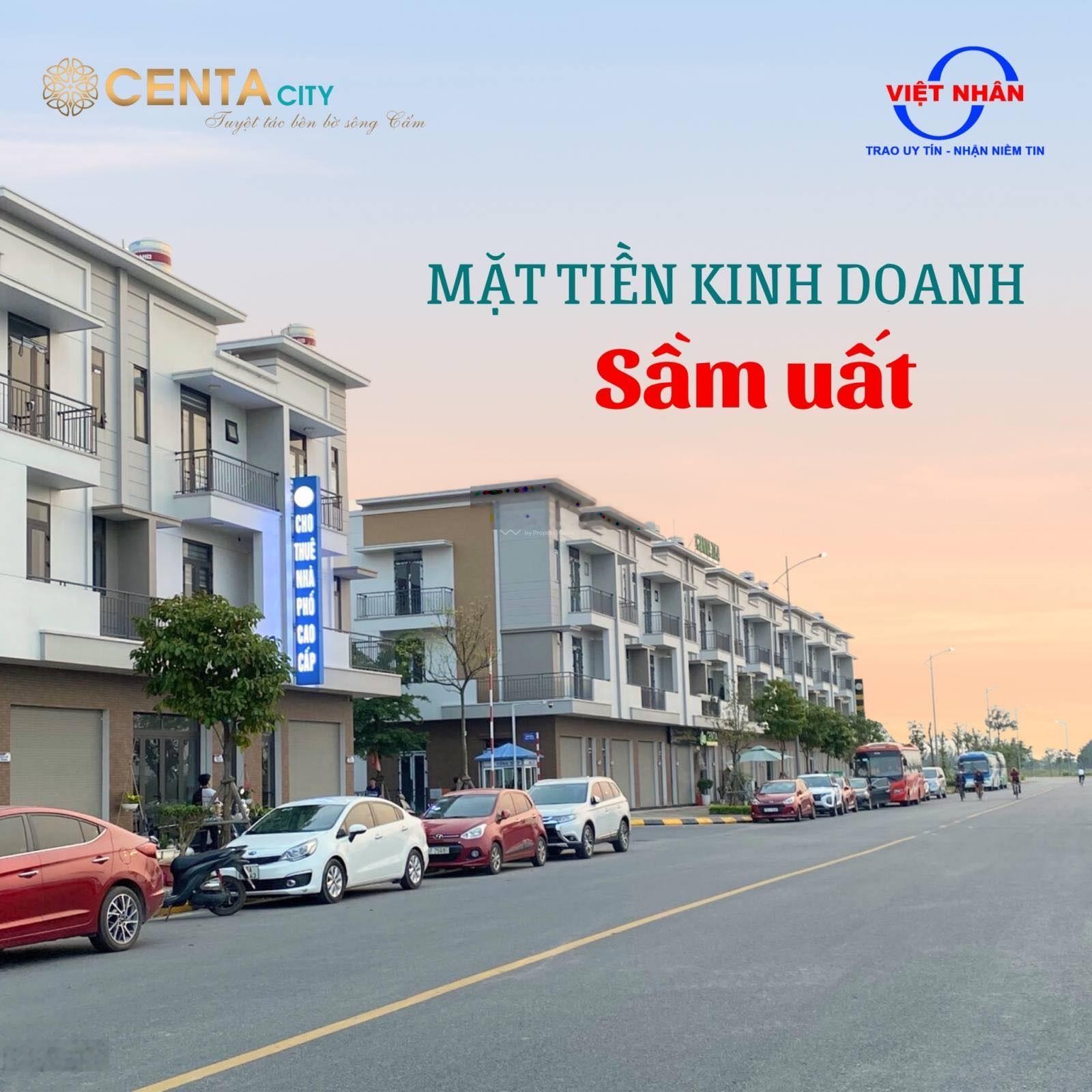 Bán gấp Shophouse 2 mặt tiền 92m2 KĐT Centa City Hải Phòng