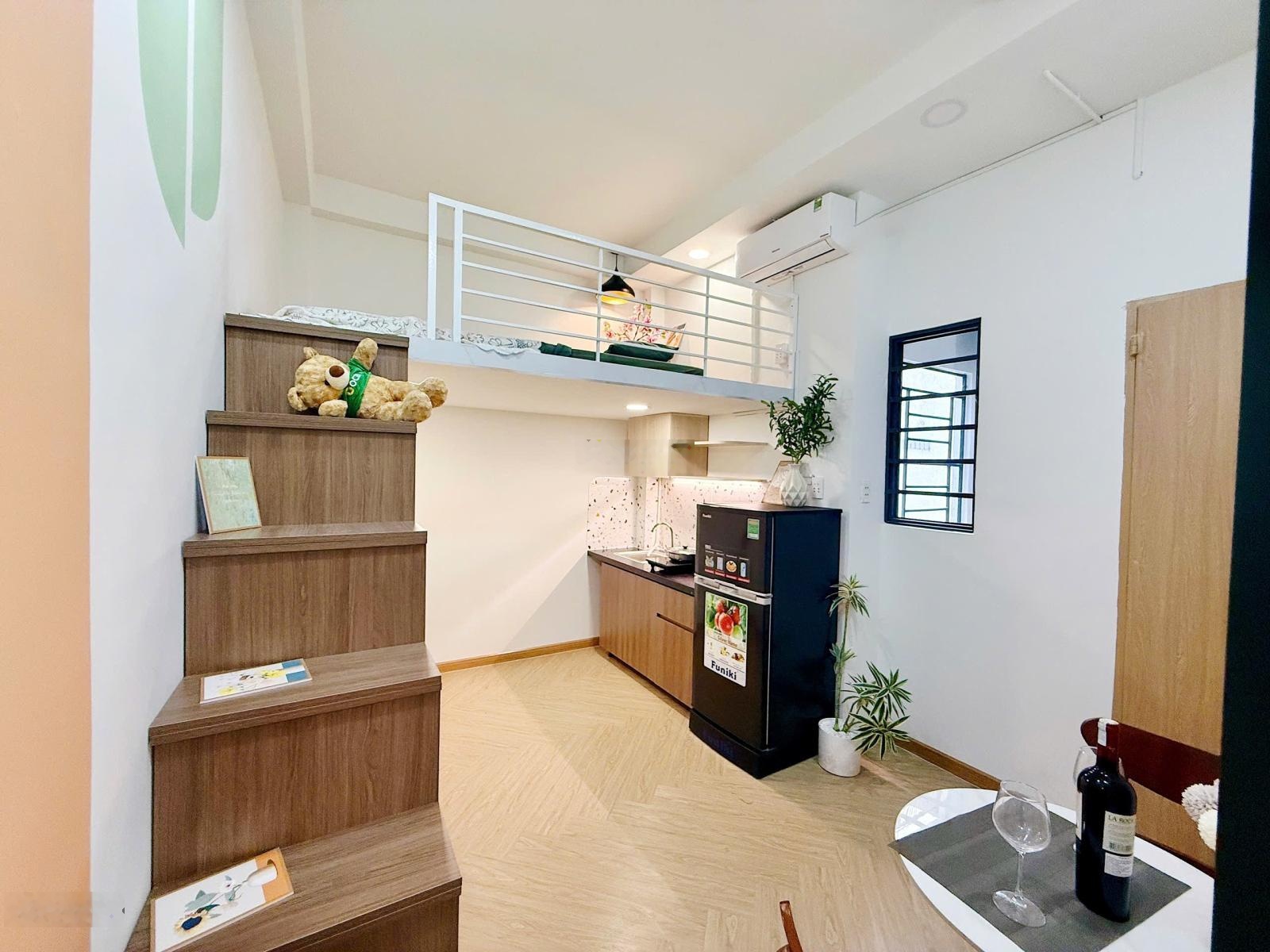 Duplex mới xây 100% - Full nội thất - gần đại học Văn Hiến - Lạc Long Quân - thang máy