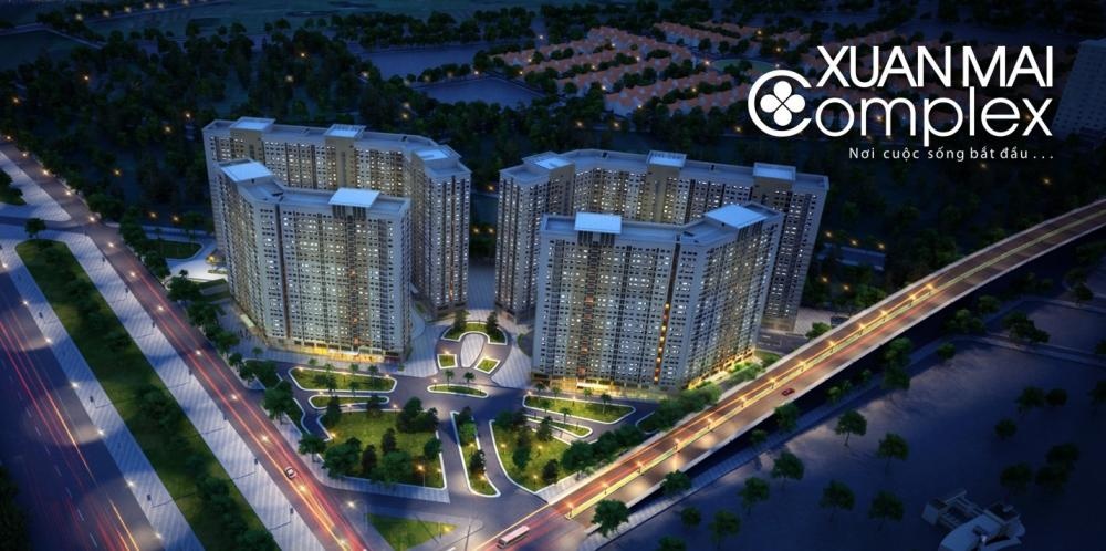 Gía bán trong ngày Xuân Mai Complex, Hà Đông, sổ lâu dài, 2pn2wc nhà vuông vức, 62m2 giá 3.7 tỷ
