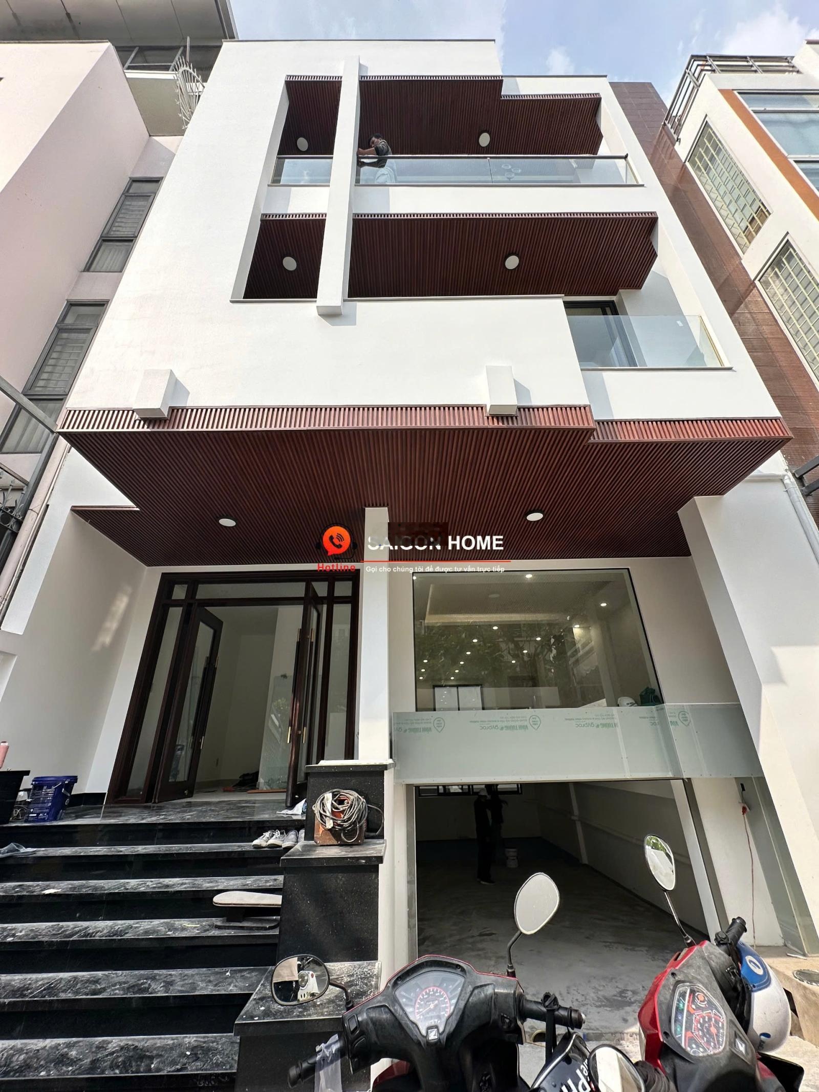 Cho thuê nhà mới nguyên căn hầm 4 tầng trung tâm Quận 2