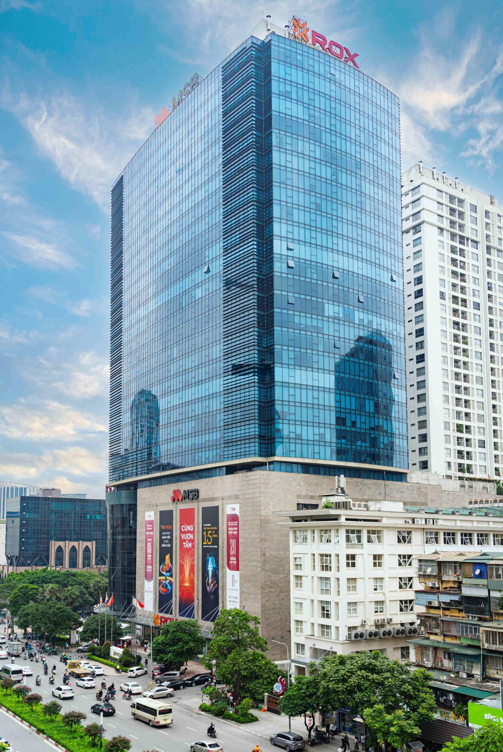 Cho thuê văn phòng ROX Tower - 54A Nguyễn Chí Thanh Hà Nội