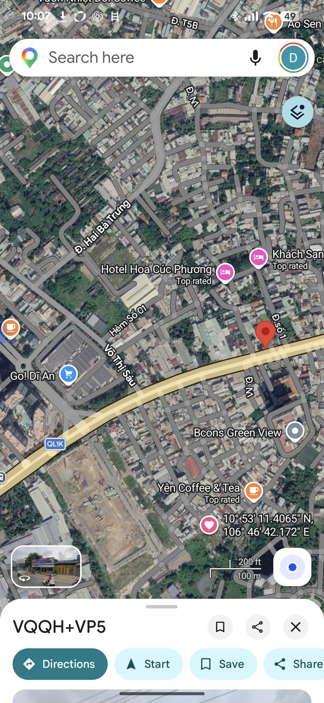 Bán nhà riêng tại Đông Hòa, Dĩ An, Bình Dương giá siêu hời 10 tỷ, 190m2