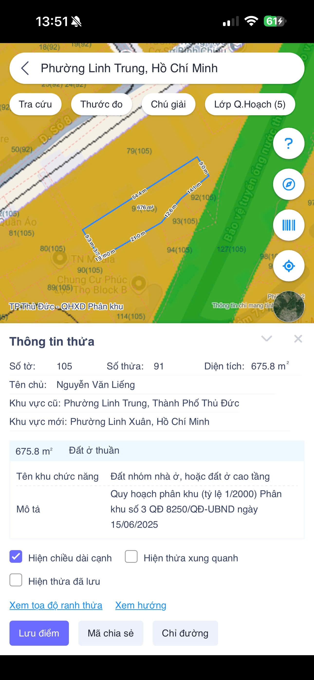 Đất 673 m2 thanh khoản cao gần MT Lê Văn Chí giá rẻ!!!!