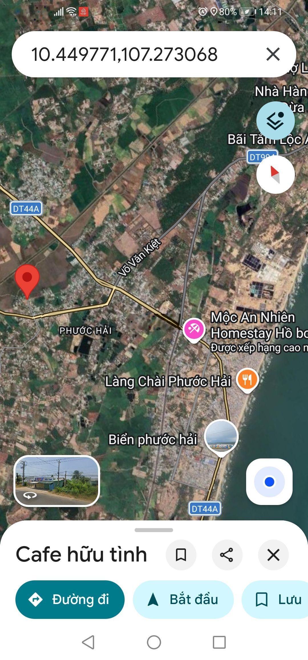 Nhà mặt tiền kinh doanh Nguyễn Hữu Cảnh - Phước Hải - Bà Rịa Vũng Tàu