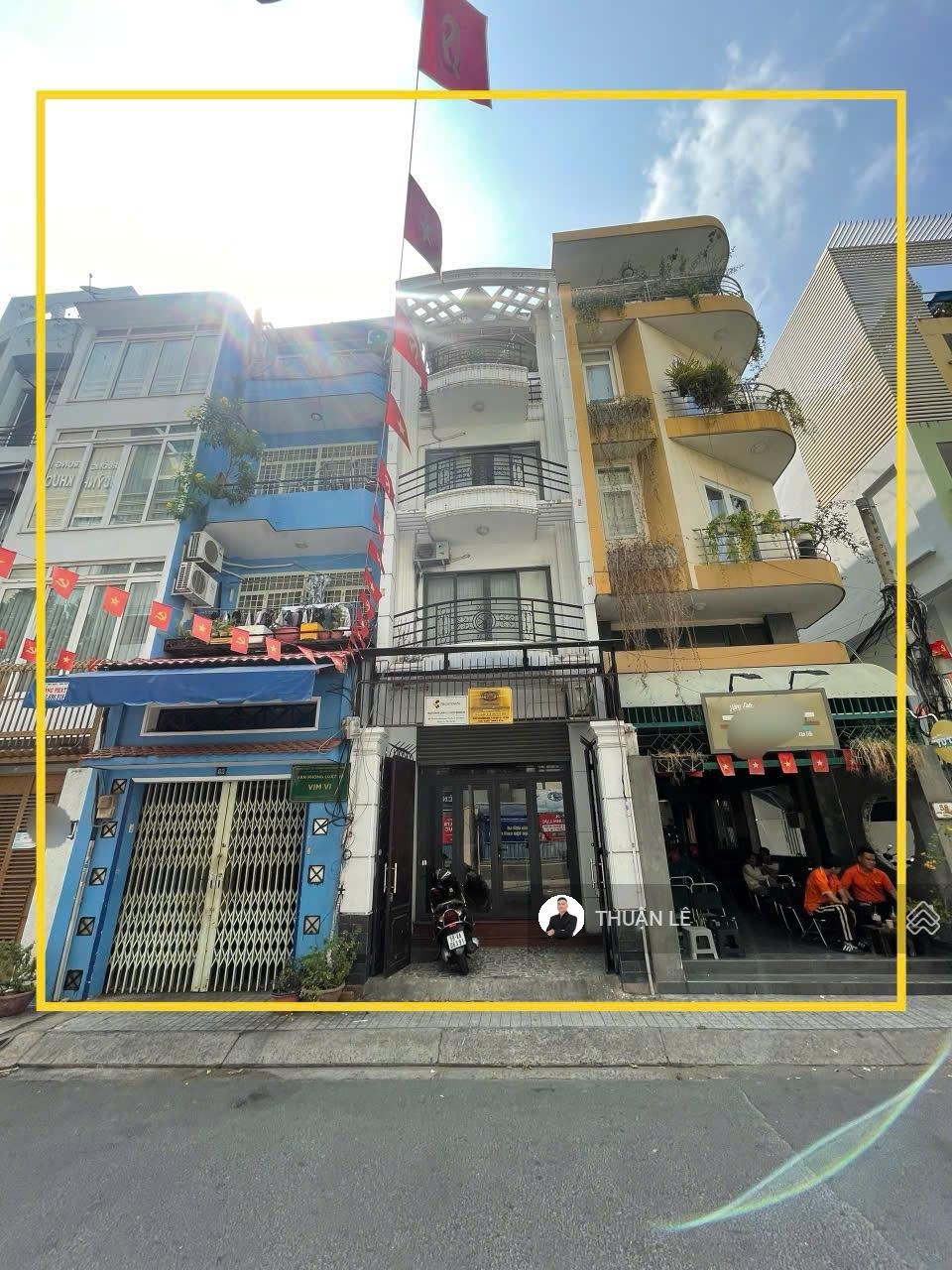 Bán nhà mặt tiền Huỳnh Khương Ninh, Quận 1. Nhà 4 tầng + DTCN: 57,3m2. Sẵn HĐT: 45 triệu/tháng