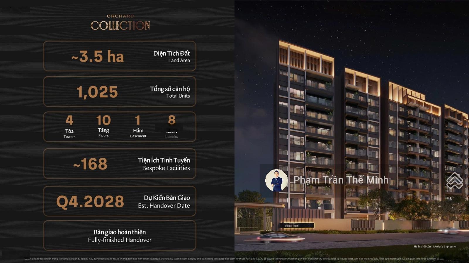 Nếu anh chị có vốn nhàn rỗi 3-5 năm, chọn tài sản an toàn thì Orchard Collection đáng cân nhắc ạh