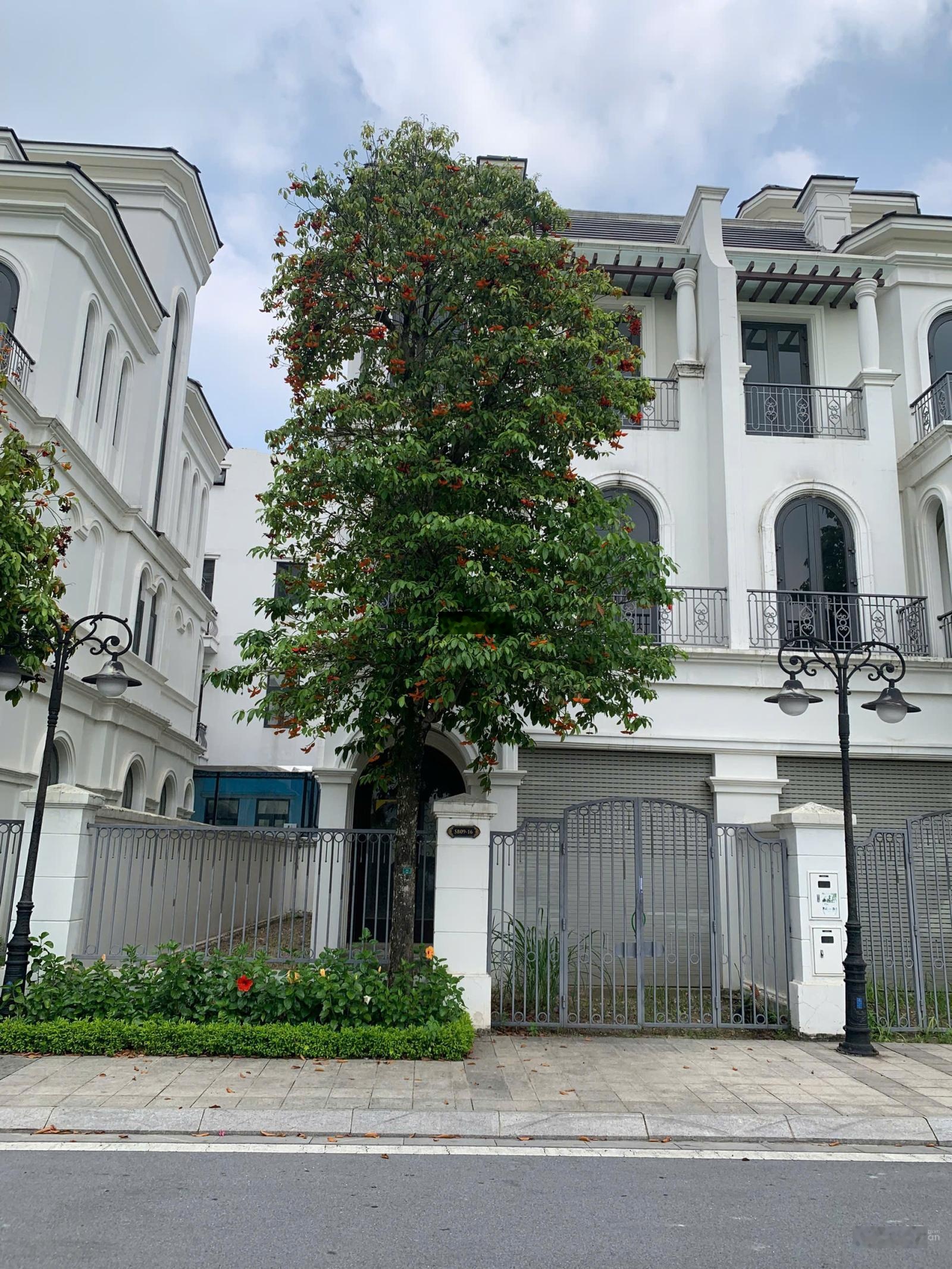 Bán gấp 29 tỷ Biệt thự song lập Sao Biển 142,2m2 Đông Nam xây 77m2/sàn view thoáng Vinhomes Gia Lâm