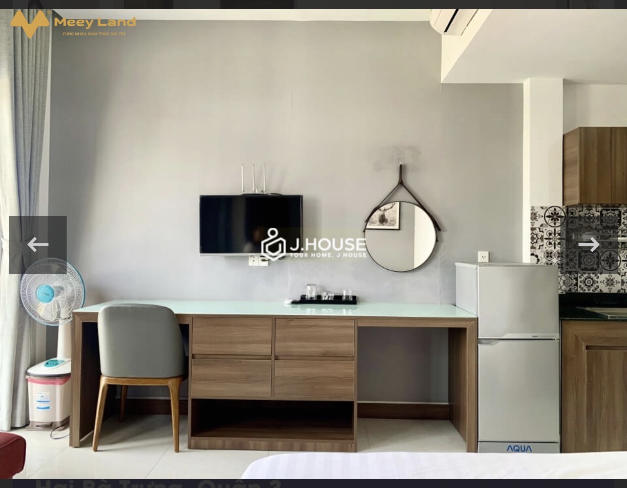 Studio ban công full nội thất gần chợ Tân Định Quận 1