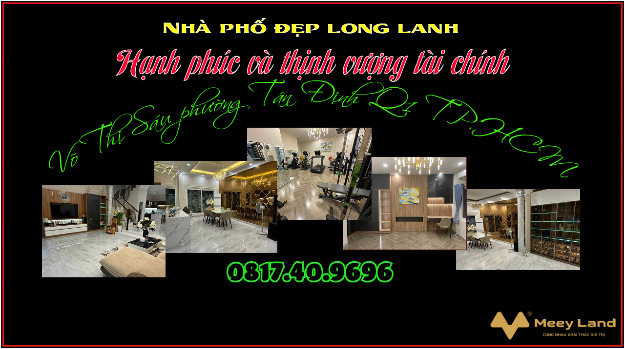 Cuộc sống viên mãn khi sở hữu nhà ngôi nhà may mắn và thịnh vượng