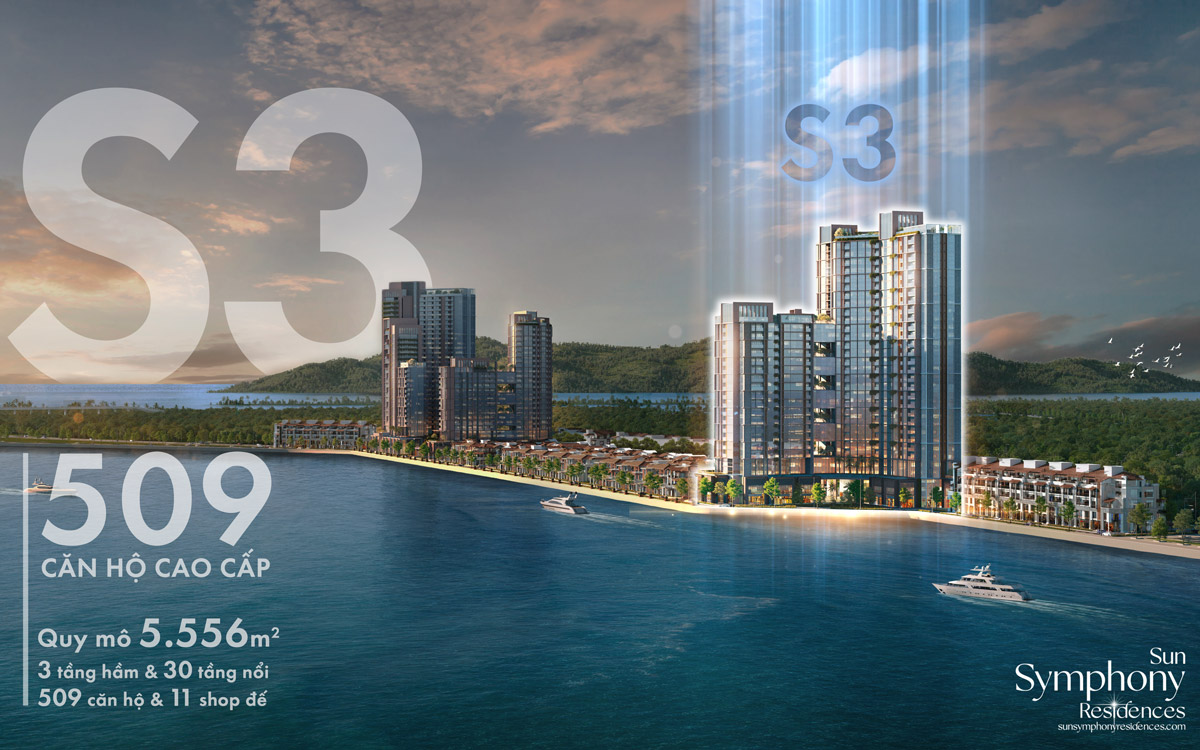 Mở bán toà S3 dự án Sun Symphony nơi sở hữu tầm view xem Diff đẹp nhất Đà Nẵng