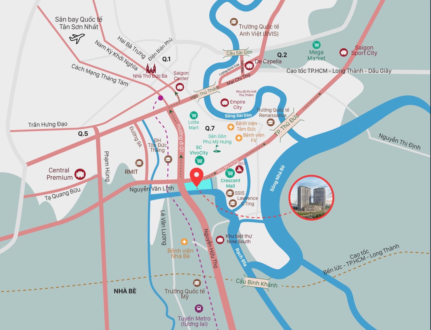 Bán căn 2PN 74m2 view sông dự án Lavida Plus Nguyễn Văn Linh, nhà thô, giá 3,9 tỷ bao hết