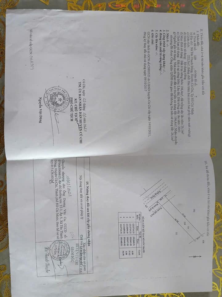 Chủ cần tiền bán gấp lô đất 222m2 - giá chỉ 1,3 tỷ - anh chị em đầu tư gọi cho em xem đất