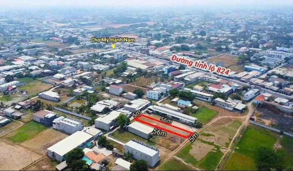 Kẹt tiền bán 280m2 - giá chỉ hơn 1 tỷ - chợ Mỹ Hạnh Nam - Đức Hòa