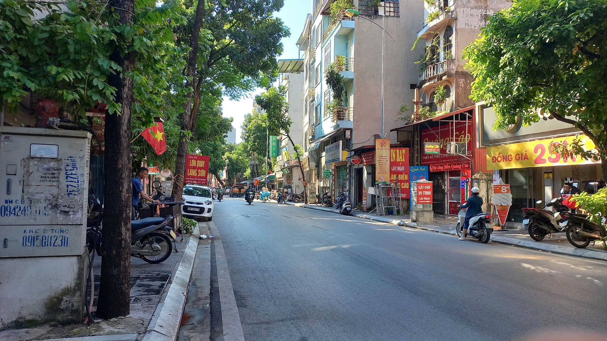 Nhà mặt phố Thụy Khê - Tây Hồ - lô góc - 7 tầng - thang máy – kinh doanh