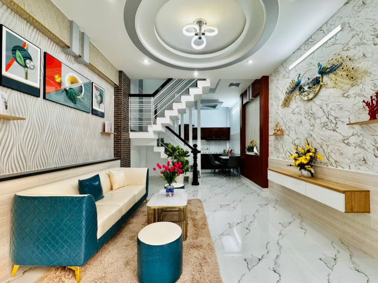 Kẹt tiền bán gấp nhà Nguyễn Thị Thập, Tân Quy, quận 7, giá bán 3,49 tỷ