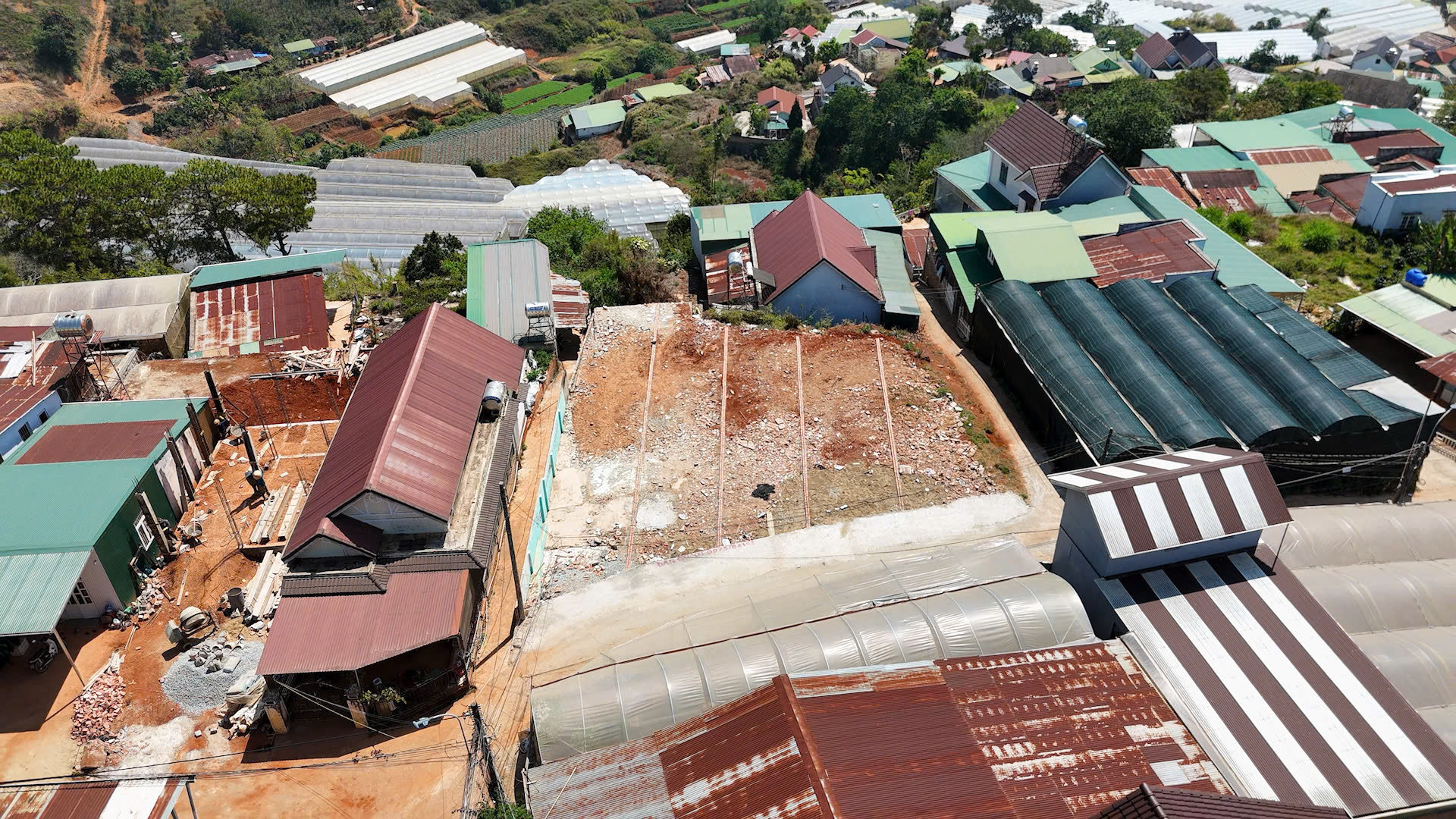 Đất liên kế, sổ riêng xây dựng ngay trung tâm Xuân Thọ, Đà Lạt