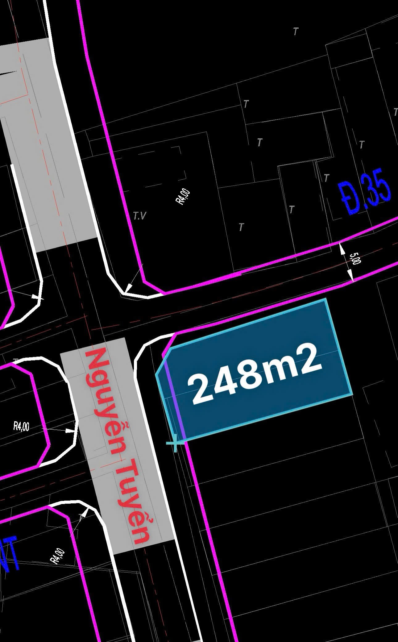 Bán đất 2 mặt tiền Nguyễn Tuyển Bình, Trưng Tây, quận 2, giá 40 tỷ