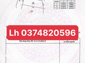 Bán mảnh đất ở Hoà Lạc, gần Đại học Quốc Gia, phù hợp với đầu tư và xây nhà trọ