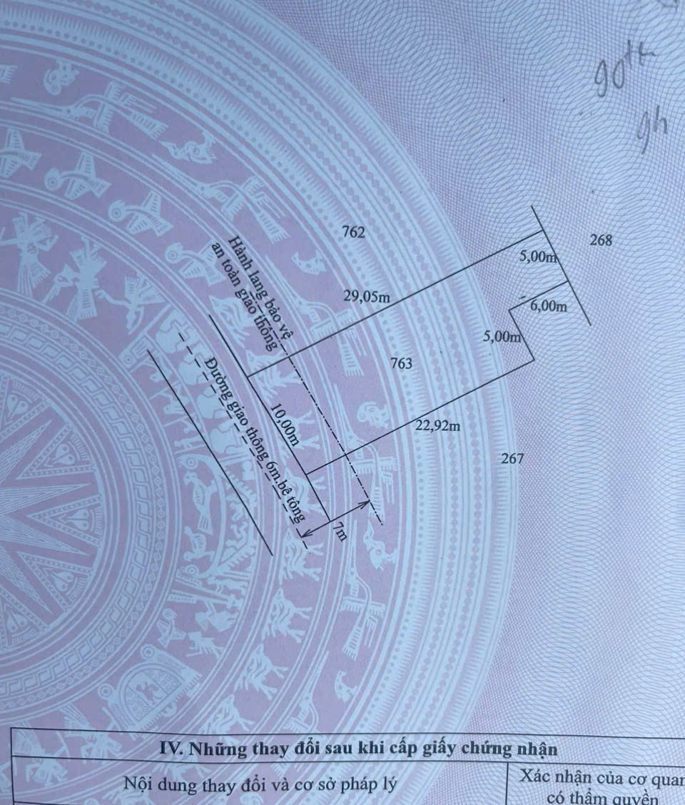 Bán nền thổ diện tích 115m2, bê tông 6m đất cách thị trấn Tân Trụ 700m thuộc xã Tân Trụ, tỉnh Tây Ninh