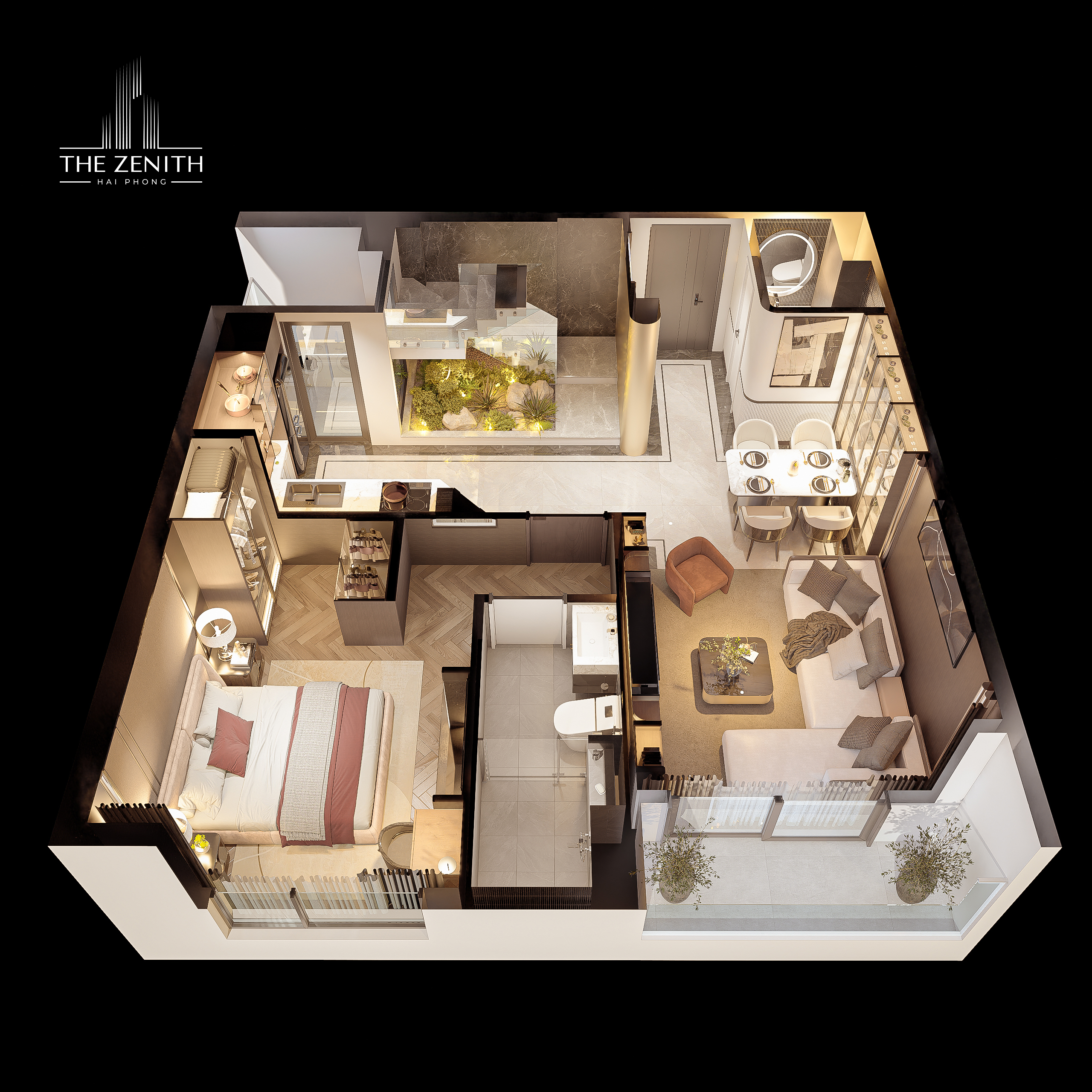 Chính thức mở bán căn hộ The Zenith Đồng Hoà, Kiến An, Hải Phòng
