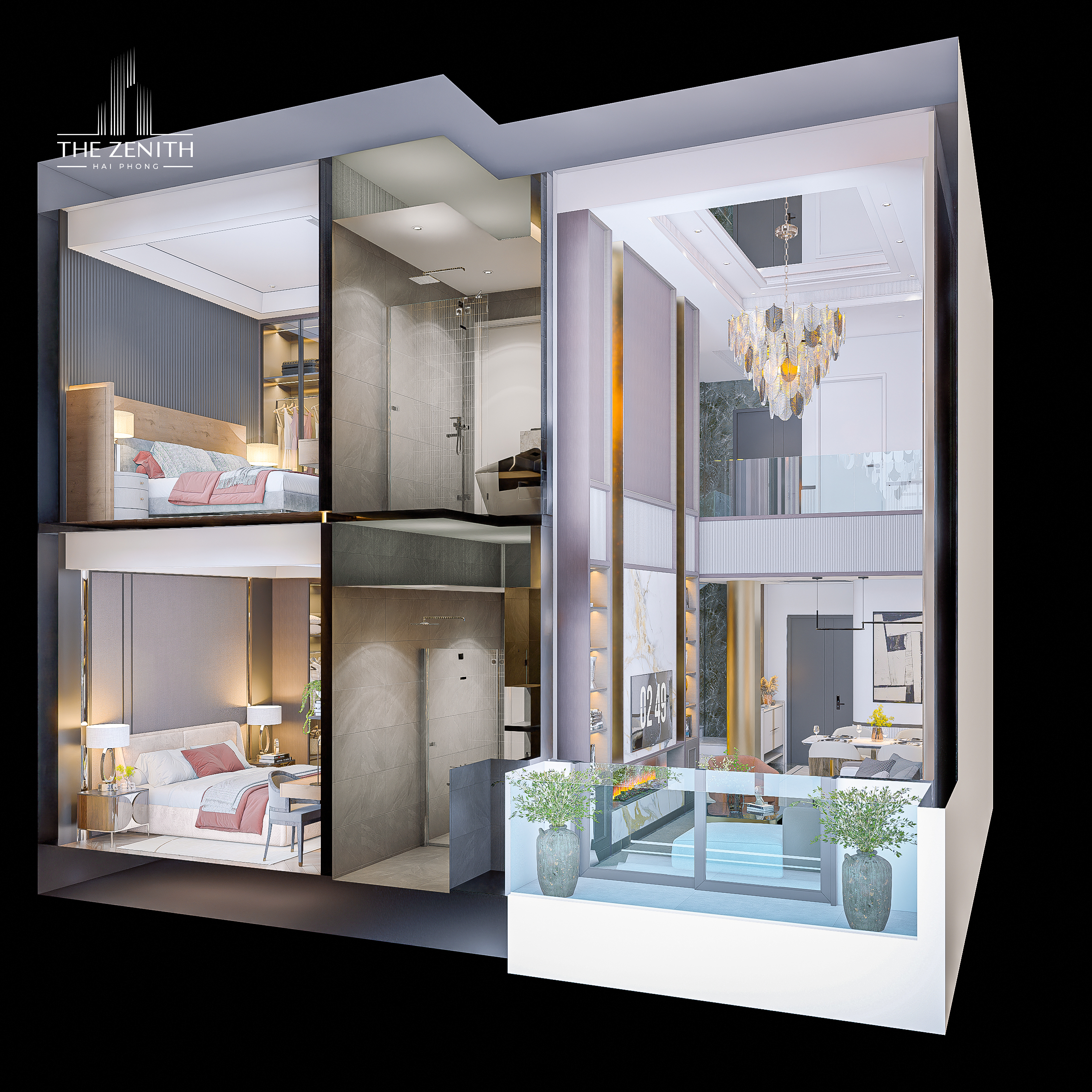 Chính thức mở bán căn hộ The Zenith Đồng Hoà, Kiến An, Hải Phòng