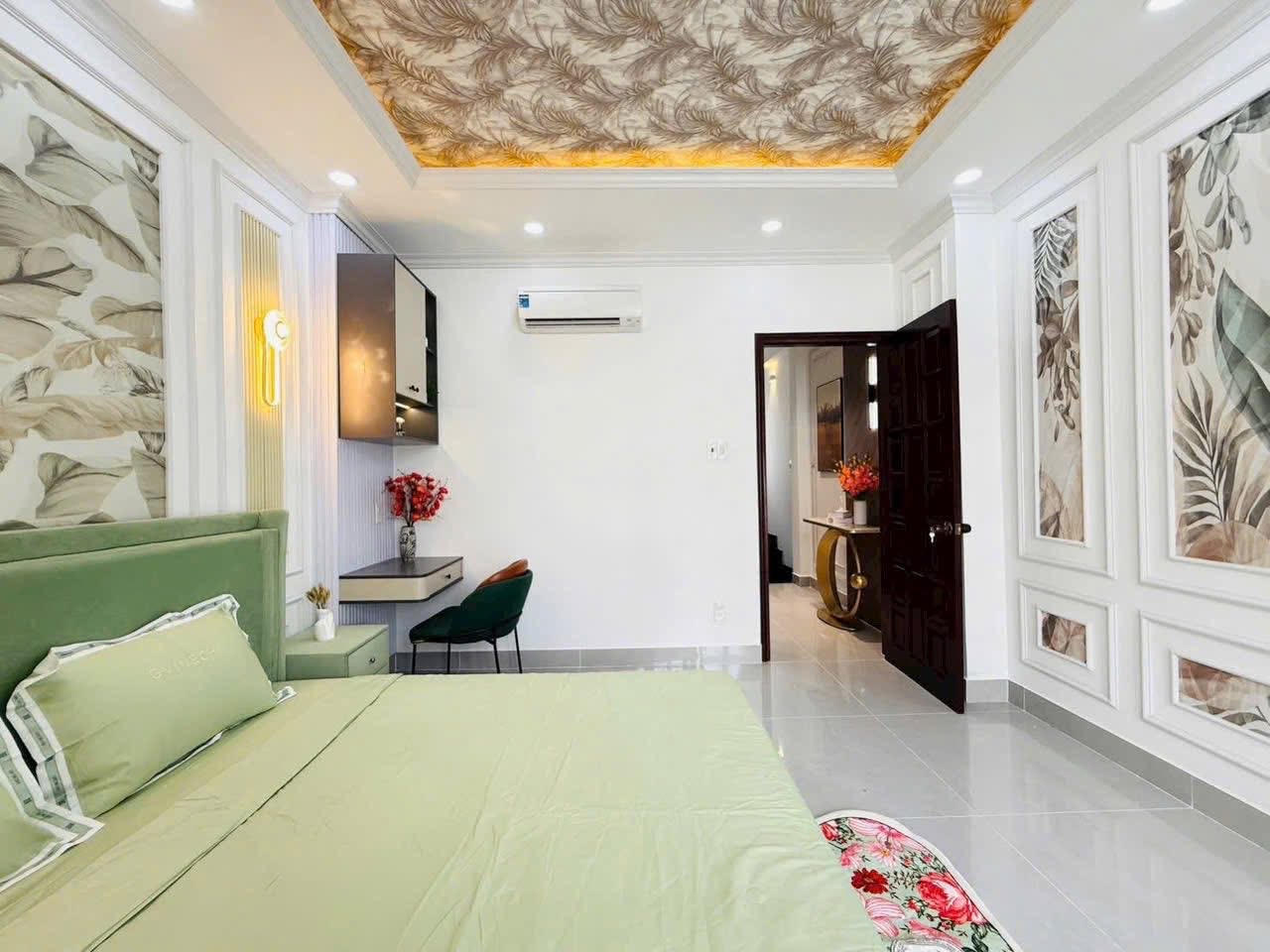 Hẻm xe hơi 1 trục ngay trường học Tân Sơn, Gò Vấp, diện tích 48m2 full nội thất, chỉ 7 tỷ