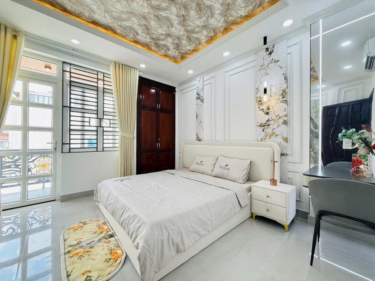 Hẻm xe hơi 1 trục ngay trường học Tân Sơn, Gò Vấp, diện tích 48m2 full nội thất, chỉ 7 tỷ