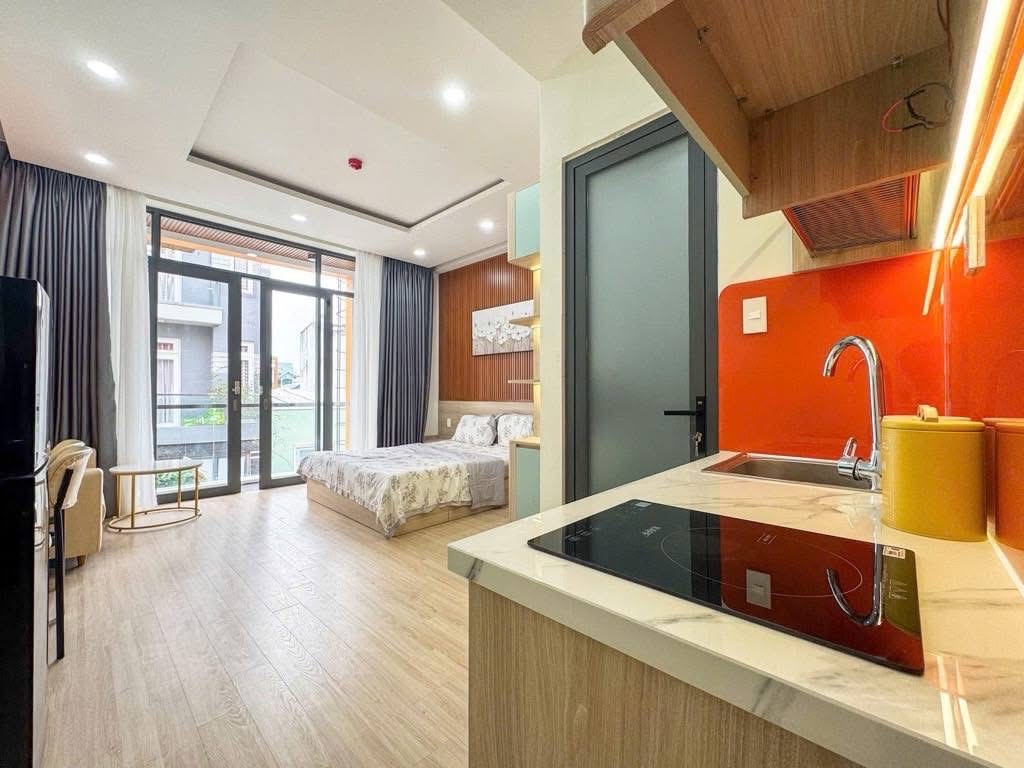 Căn hộ dịch vụ full mới, full phòng hẻm xe tải sát Quang Trung, cần chuyển nhượng, chỉ 16 tỷ