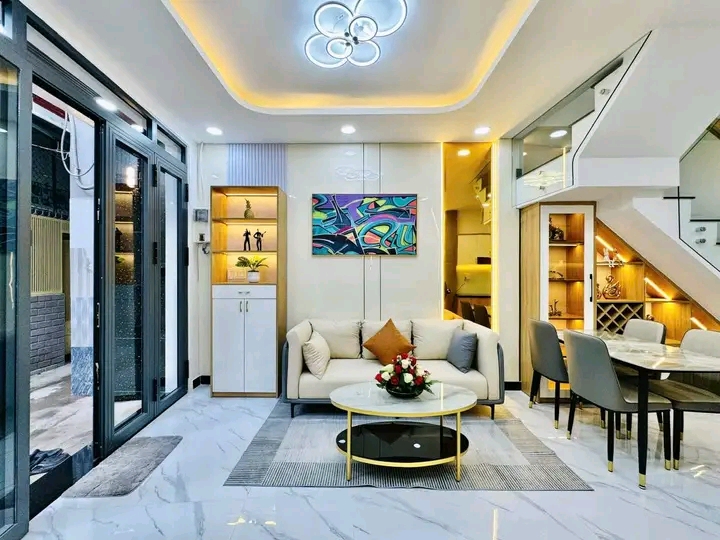 Cần sang gấp nhà Hồ Văn Huê, Phú Nhuận, giá 3,75 tỷ, 56m2, hẻm xe hơi rộng