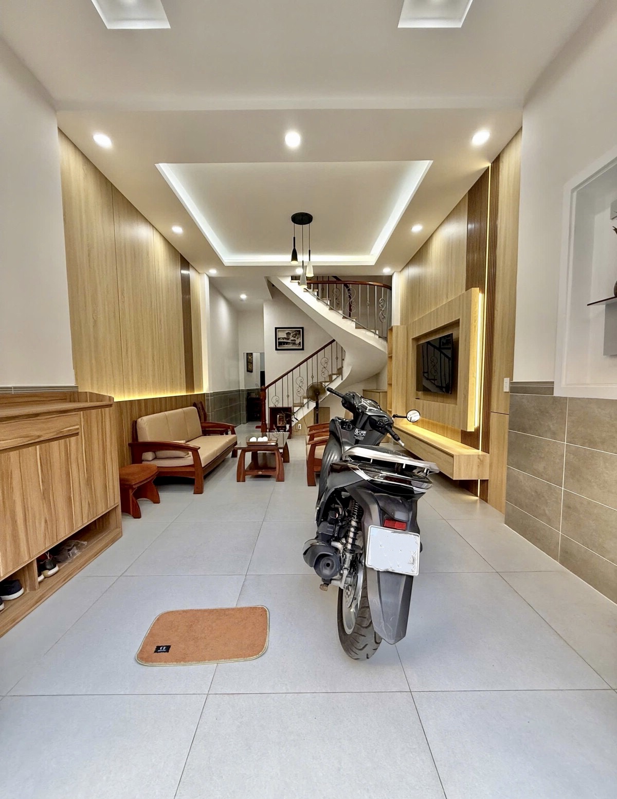 K quy hoạch, K lộ giới.Nhà cực xin full nội thất, diện tích 56m2, 2 tầng, sổ A4, không lộ giới