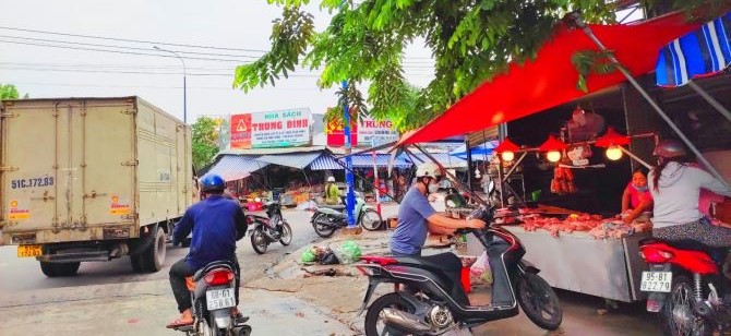 Bán đất Chơn Thành, mặt tiền sát Quốc lộ, ngay chợ Minh Lập, chỉ 485 triệu