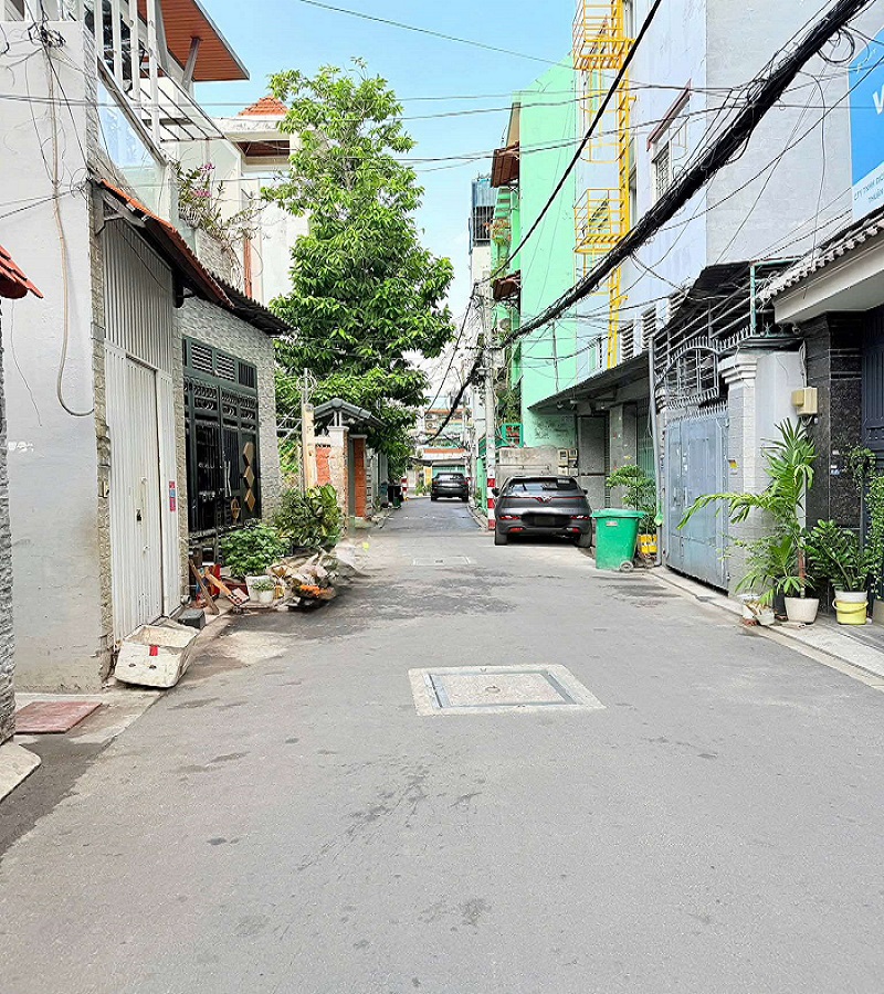 Chỉ 8,x tỷ có ngay nhà hẻm hạ chào 800 triệu, Trường Chinh, phường 14, Tân Bình, diện tích 87m2, 2 tầng