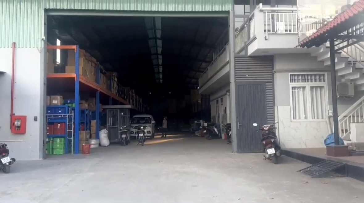 Bán xưởng 2540m2 đất SKC, mặt tiền Mỹ Yên - Tân Bửu, sẵn hợp đồng thuê 110 triệu