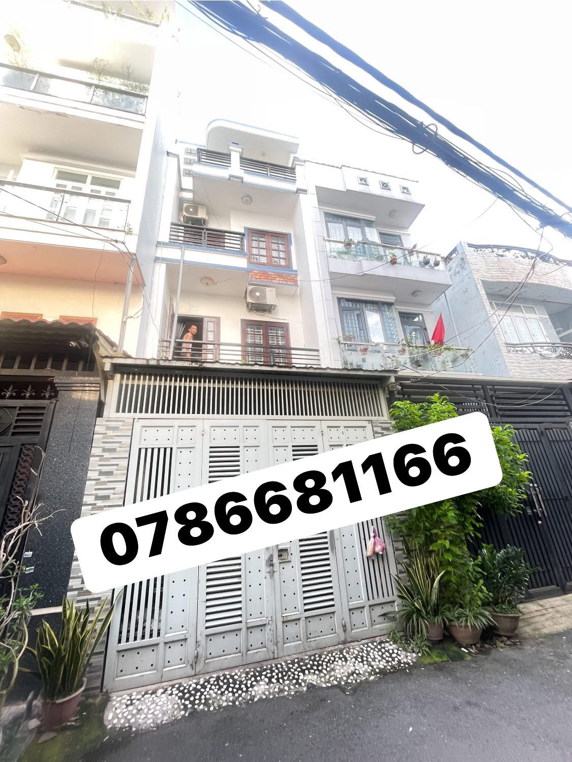 Bbán nhà hẻm thông 4m x 14m, ngay trường hoc Tân Sơn, chỉ 7 tỷ