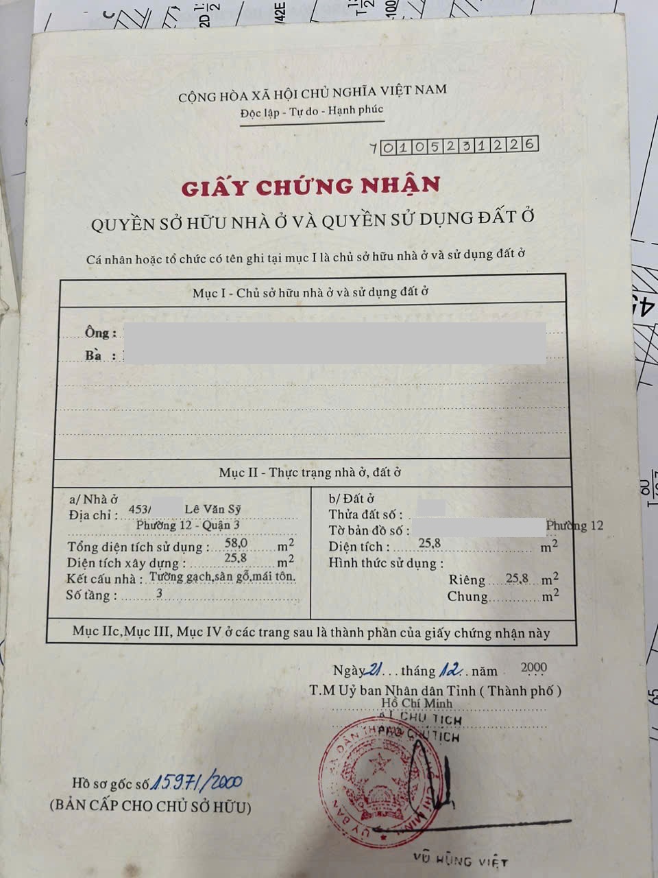 Căn góc nhà decor đẹp, sát Trường Sa