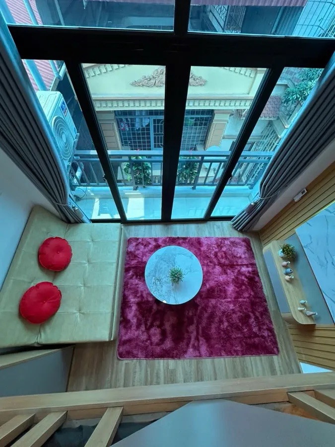 Bán chung cư mini phố Thái Hà, Đống Đa, 46m2, 6 tầng thang máy, 9 phòng ngủ, dễ cho thuê, 13,9 tỷ