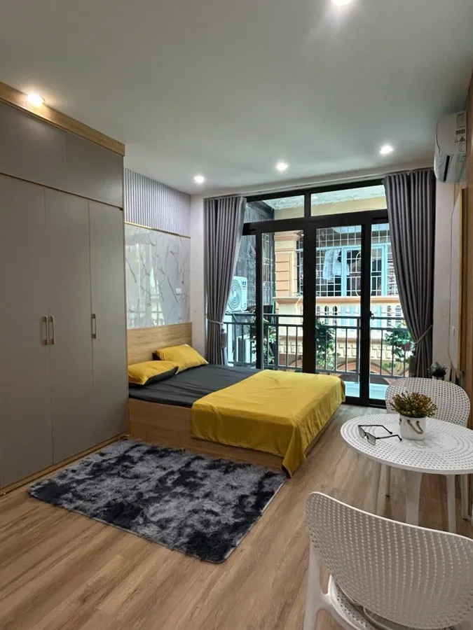 Bán chung cư mini phố Thái Hà, Đống Đa, 46m2, 6 tầng thang máy, 9 phòng ngủ, dễ cho thuê, 13,9 tỷ