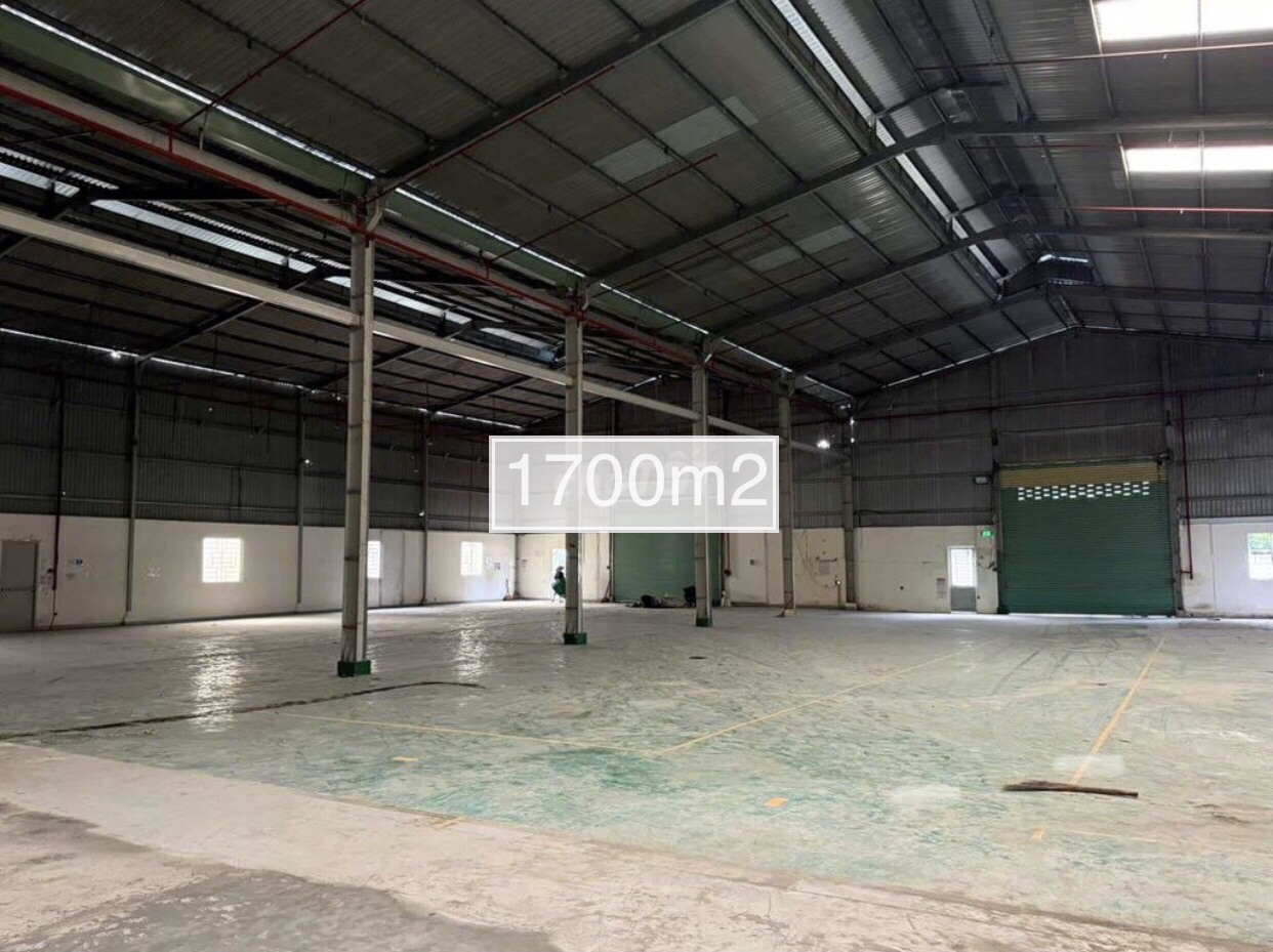 Bán cho thuê nhà xưởng 1700m2 Thạnh Xuân, quận 12
